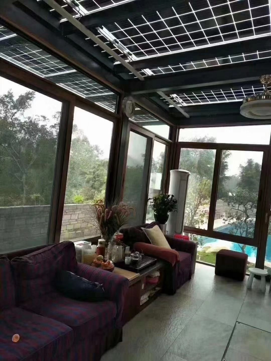 广汉20kw+15kwh智能AI别墅太阳能发电系统